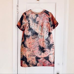 Kate Spade Babydoll Gift Wrap Dress